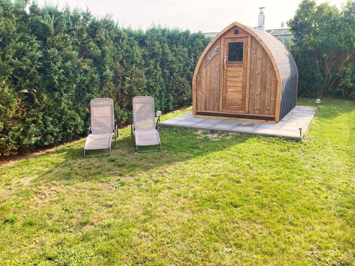 Lehmhaeuschen Mit Sauna Tangermünde Extérieur photo